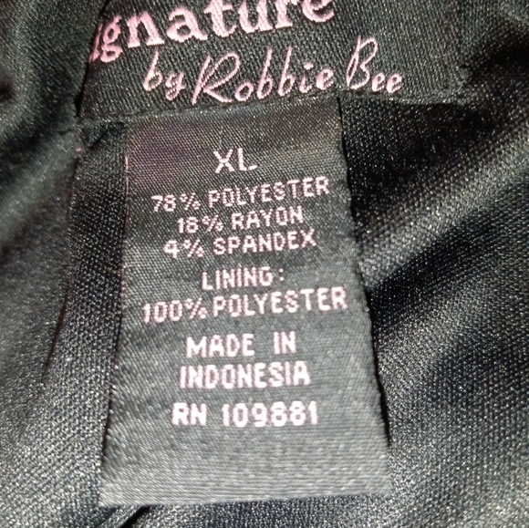 Gray l/s Winter Dress. Size XL - Picture 3 of 5